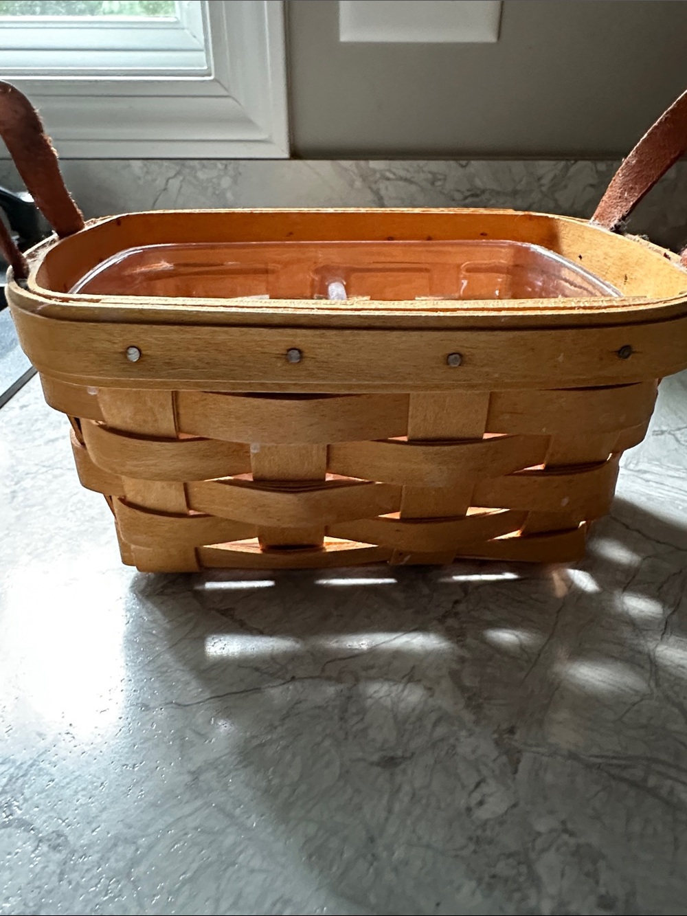 Longaberger Handwoven Basket
